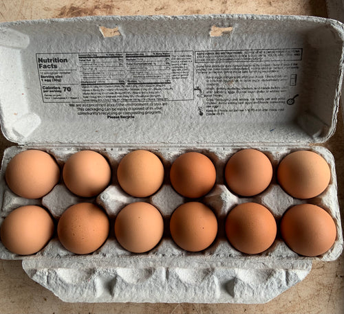 Heritage Pastured Eggs Large 1 dozen / 12 eggs